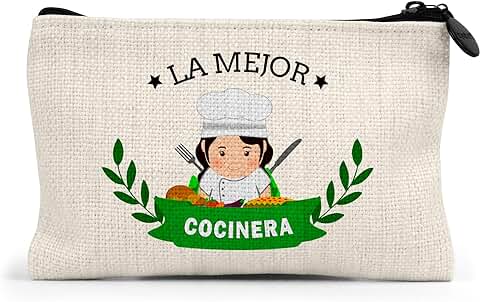 Monedero la Mejor Cocinera del Mundo Regalo Original Cocineros Personalizado  