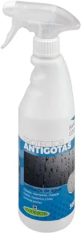 MONESTIR Protector ANTIGOTAS Repelente de Agua Cristales, Mamparas, Espejos (500 ML)  