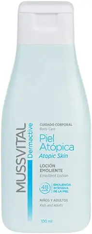 Mussvital Dermactive Loción Piel para Pieles Atópicas 100ml, Formato Viaje  