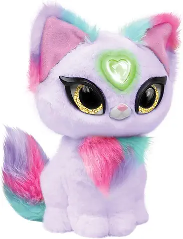 My Fuzzy Friends - Magic Whisper Zoey Rosa, Juguete Interactivo de Peluche con Sonidos, te Responde y Susurra, Niños y Niñas Desde 4 Años, Famosa (MYG00102)  