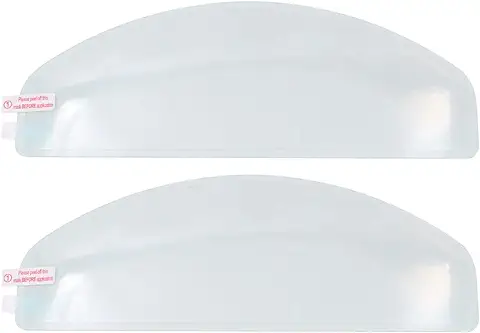 Namvo 2 Unidades de Película Antivaho para Casco de Moto, Universal, Adhesivo Transparente, Lente de Casco de Moto, Película Transparente Antivaho para Mejorar la Seguridad de Conducción.  