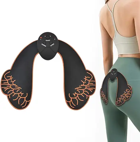 NAVESO Electroestimulador Muscular Gluteos,La Construcción de Músculo, EMS Gluteos Estimulador, Dispositivo de Estimulación Músculos de los Glúteos, para Glúteos, Entrenamiento de Piernas  