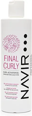 NAVIR Profesional | Gel Activador de Rizos FINAL CURLY para Cabello Rizado con Karité y Aloe Vera - 300ml  