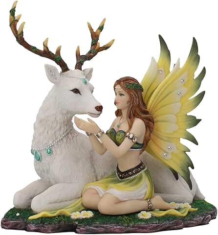 Nemesis Now Adoration Figurine 23.5cm White Figura Decorativa (23,5 cm), Color Blanco, Resina, Talla única  