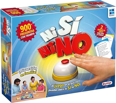 Ni Si Ni No Juego De Mesa Familiar, Juegos De Mesa Para Niños 7 Años O Más, 900 Preguntas Trampa, Modo Infantil Y Adulto, Regalos Educativos, Jugar En Familia  