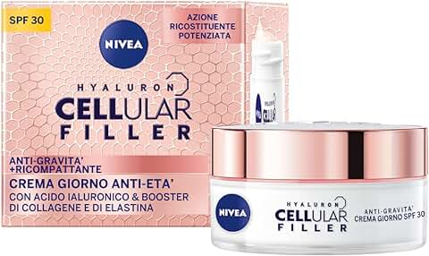 NIVEA CELLULAR EXPERT LIFT Crema Día Anti-edad Multidimensional SPF 30 50 ml, Crema Facial día con Bakuchiol Puro y 2 Tipos de Ácido Hialurónico, Crema Antiarrugas día  