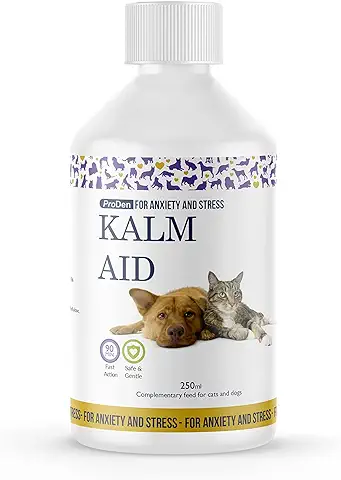 NutriScience KalmAid - Complemento Calmante Líquido, 250 ml, para Perros y Gatos  