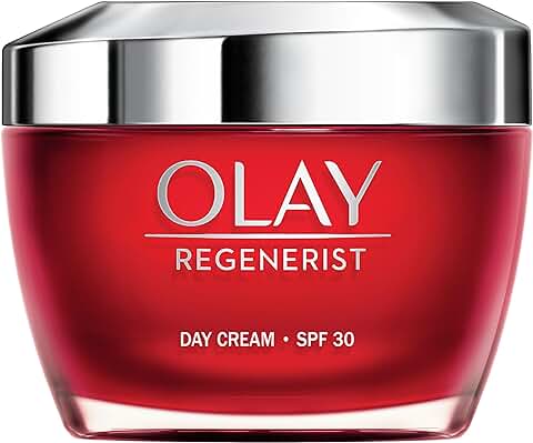 Olay Regenerist Crema Facial De Día Con Spf 30, Fórmula Con Vitamina B3 Y Niacinamida, Hidratación 24h, 50 Mililitro  