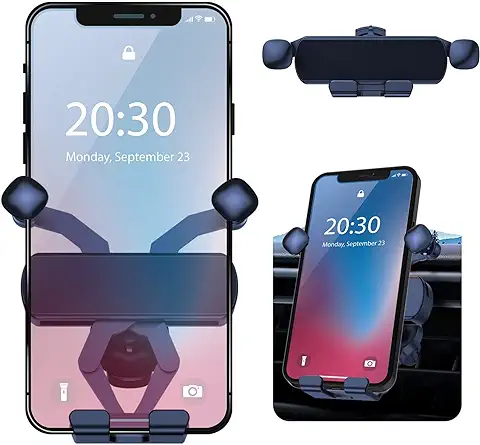 ORYCOOL Soporte Teléfono Móvil para Rejillas del Coche , Porta Universal Gravity, Compatible con IPhone 11 Pro MAX, Samsung, Huawei, Xiaomi (para 4.7 '' a 6.7 '')  