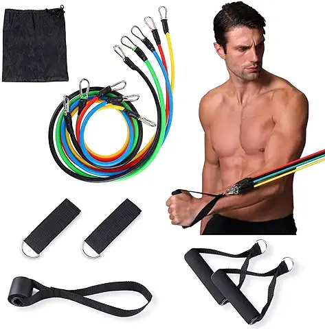 Osloon Conjunto de Bandas de Resistencia Entrenamiento de Resistencia, Fisioterapia, Equipamiento Deportivo para el Hogar  