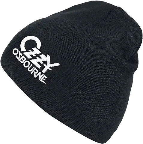 Ozzy Osbourne Logo Unisex Gorro Negro  