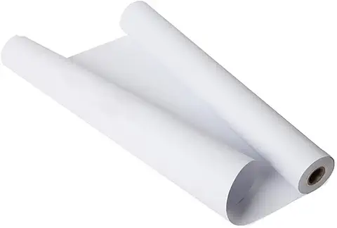 PALUDO Rollo de Papel de Dibujo Blanco, 30 cm x 15M Rollo de Papel Blanco para Manualidades, Rollo Papel Continuo Blanco para Caballete Pintura Niños Dibujos Proyecto de Artesanía Papel de Calco  