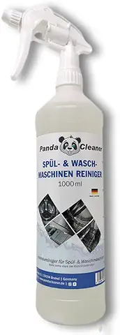 PandaCleaner Limpiador de Máquina para Lavadoras y Lavavajillas – 1000 ml Descalcificador para Limpieza y Protección (botella Pulverizadora de 1000 ml)  