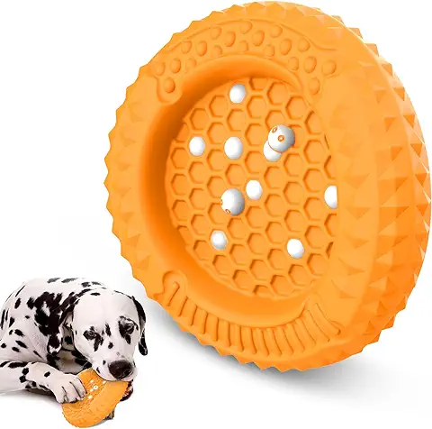 PcEoTllar Juguetes Masticables Indestructibles y Duraderos para Perros Masticadores Agresivos para la Salud de los Dientes y las Encías, Juguetes Interactivos Resistentes para Perros Pequeños a  