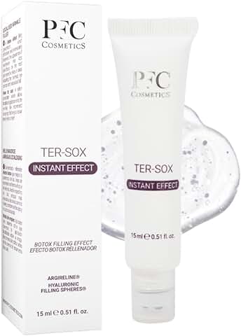 PFC Cosmetics - Rellenador Facial Antiarrugas con Acido Hialuronico para Mejorar la Apariencia de las Lineas Finas de Expresion | Crema Antiedad Efecto Botox con Efecto Inmediato - 15 ml  