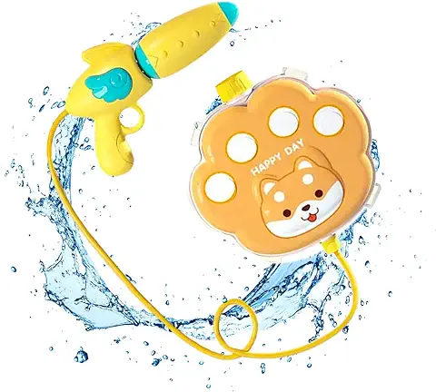 Pistola de Agua para Niños,Liwein Pistola de Agua Pequeña Pistola de Agua para el Verano para Juego Jardín Playa Piscina Al Aire Libre Pistola de Agua para Niños (1500ml)  