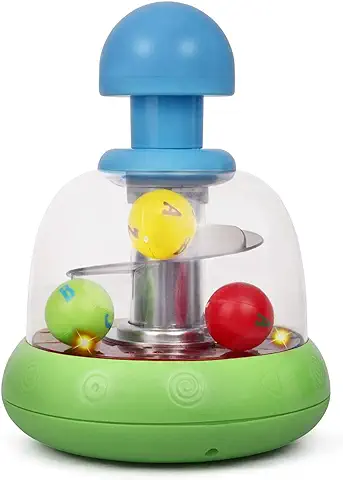 Playkidiz Spinner Sonido-Juguete de Desarrollo Interactivo con Melodías y Luces para Niños-Juego Imaginativo con Bolas de Colores-Edad Recomendada 9 Meses +, Multicolor (.)  