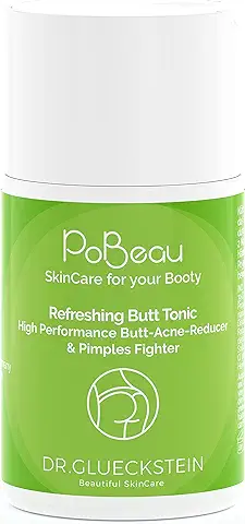 PoBeau® - Tónico Revitalizante Butt Tonic - Reductor de Acné Butt-Acne-Rucer & Pimples Fighter - 100ml...  