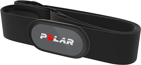 Polar H9 - Sensor de Frecuencia Cardíaca - ANT+ / Bluetooth - Sensor de FC Resistente al Agua con Elástico para Entrenar en el Gimnasio, Hacer Ciclismo, Correr o Practicar Deporte al Aire Libre  