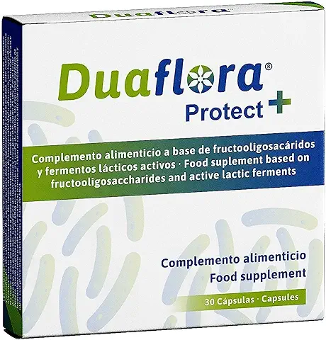 Probioticos y Prebioticos Intestinales - Fortalece Tus Defensas y la Flora Intestinal - 14 Cepas Lactobacilos y Bifidobacterias - Sin Gluten - Sin Lactosa - Apto Diabeticos - Capsulas 1 mes  