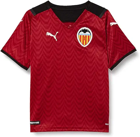 PUMA Valencia, Temporada 2021/22, Camiseta Segunda Equipación Camiseta Unisex Niños  