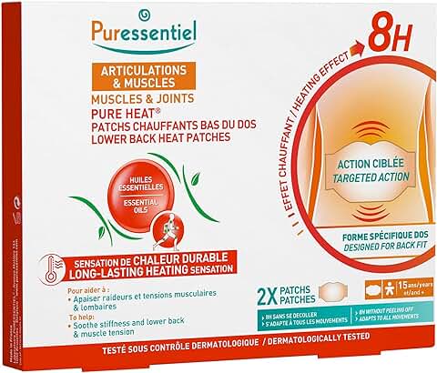 Puressentiel Parches Calor Espalda Puressentiel 1 Unidad 100 g  