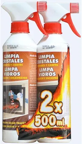 Pyro Feu Limpiacristales Antiollin 500 Ml, 2 Unidades  