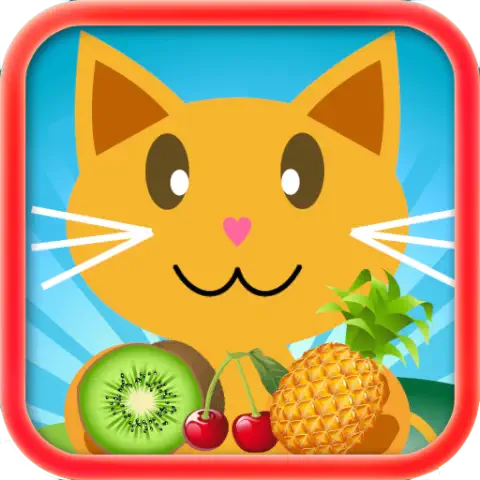 QCat - Preschool 7 en 1 Juego Educativo para el Niño y el Niño: Fruit  