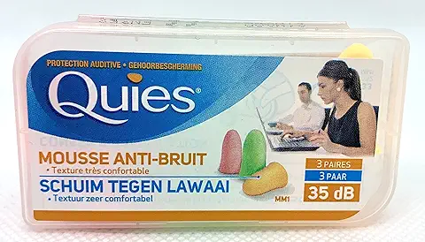 Quies Protection Auditive - Earplugs 35dB-3 Pairs  