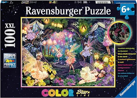 Ravensburger Puzzle, El Bosque de Hadas - Starline, 100 Piezas, Puzzles para Niños, Edad Recomendada 6+, 13293 5  