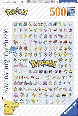 Ravensburger - Puzzle Pokémon, 500 Piezas, Puzzle Adultos  