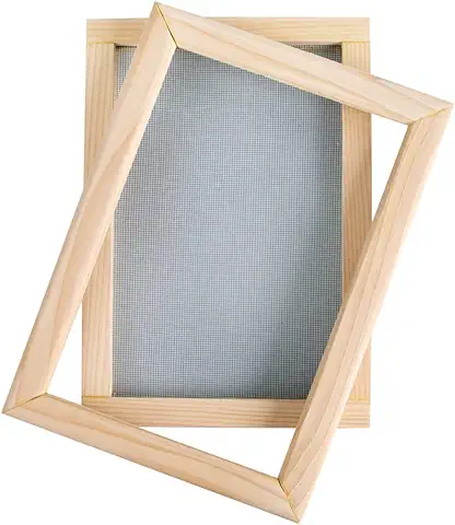 Rayher Bastidor para Papel Reciclado, 25x16 cm, de Madera, 27001505  