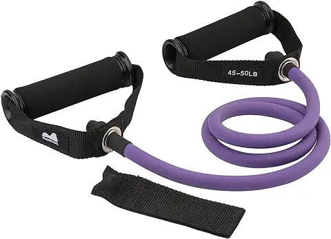 REEHUT Bandas Elásticas de Entrenamiento, Bandas de Resistencia para Fitness Cable de Ejercicio de Entrenamiento para Tonificación Muscular, Equipo de Ejercicio de Estiramientos para Yoga  