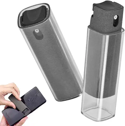 REFORUNG 2 PCS Limpiador de Pantallas de Moviles/Tabletas Botella para Limpia de Pantallas 3 en 1 Limpiador de Movil y Ordenador Portátil para Eliminar Suciedad y Huellas Dactilares de Pantalla  