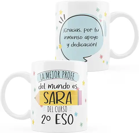 Regalos Originales para Profesores | Taza Personalizada Regalo para Profesora | Regalo Profesora Infantil | Regalos para Profesores Original | Regalos para Profesoras | Tazas Originales para Regalar  