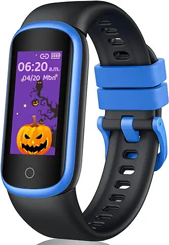 Reloj Inteligente Niño Smartwatch: Pulsera Actividad Inteligente con Pulsometro Podometro Monitor de Sueño Calorias IP67 Impermeable Deportivo Digital Reloj Niño Niña para Android IPhone  