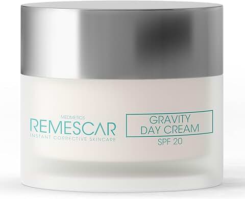 Remescar Crema de Día Antiflacidez 50 ml - Colágeno y Elastina para Mejorar la Firmeza de la Piel - Crema Hidratante con SPF20 - Acción Anti Arrugas y Anti-Edad  