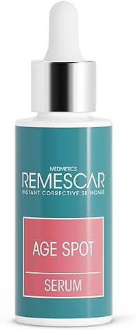 Remescar Serum Corrector de Machas de la Edad 30ml - Antimanchas Facial - Eliminador de Age Spots con Bakuchiol, Ácido Tranexámico y Azúcares Antimelanogénicos - Crema Hiperpigmentante  