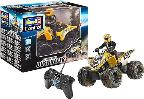 Revell-Quadbike New Dust Racer Juguetes a Control Remoto, Multicolor (RVLL-246413)  