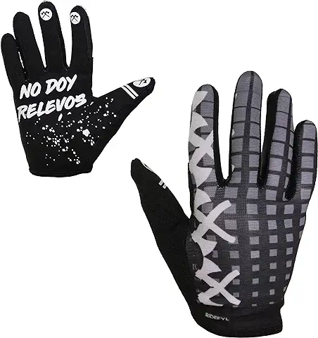 Ridefyl | Guantes Ciclismo MTB | Accesorios | Deporte | Adultos | Unisex | Transpirables | Fabricado en España  