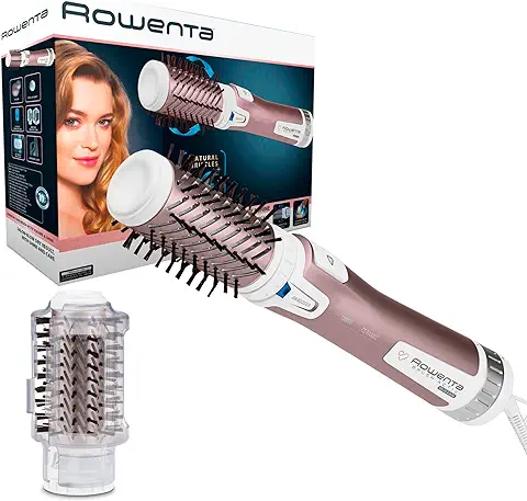 Rowenta Cepillo Brush Activ Premium Care CF9540 - Cepillo de Aire Movimiento Giratorio Automático con dos Controles de Rotación, Secado Simultáneo, Doble Emisor de Iones, dos Ajustes de Velocidad  