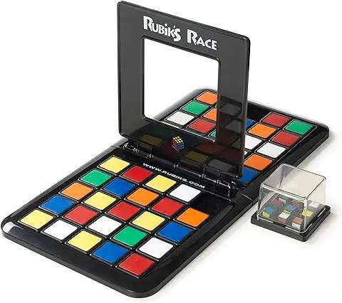 RUBIK'S - RUBIKS RACE GAME - Juego de Mesa Clásico de Secuencias Lógicas - Carrera de Rubik's - Juego de Lógica Uno Contra Uno para Dos Jugadores - 6063980 - Juguetes Niños 8 Años +  