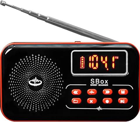 SBox Spirit Box + Grabadora EVP con Linterna Incorporada  