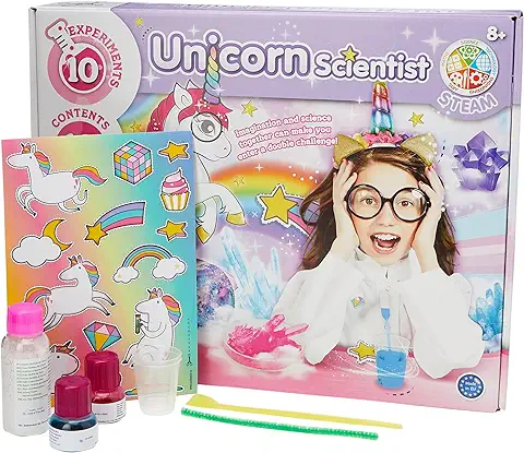 Science 4 You- Científico Unicornio Kit de Ciencia Stem para Niños a Partir de 8 Años, Multicolor (SY618831.106)  