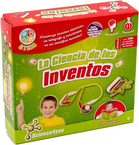 Science4you-La Ciencia de Los Inventos Juguete Científico y Educativo Stem para Niños +8 Años, Multicolor, única (605206)  