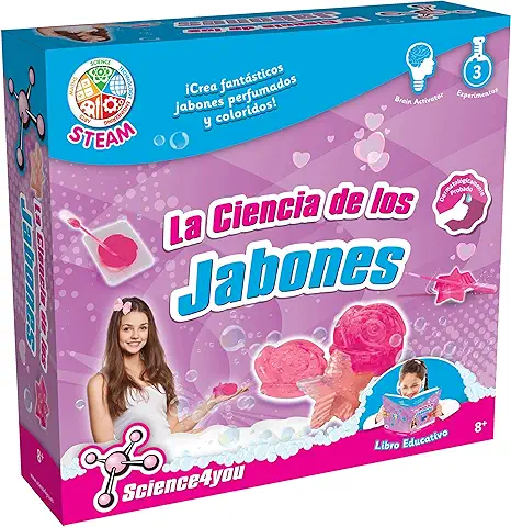 Science4you - La Ciencia de los Jabones - Juguete Educativo y Científico, 8 Años en Adelante.  