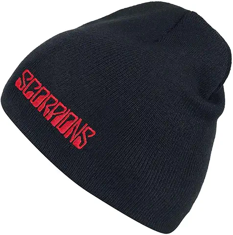 Scorpions Logo Unisex Gorro Negro  