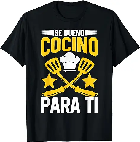 Se Bueno Cocino Para Ti Cocinero Cocina Comida Hombre Regalo Camiseta  