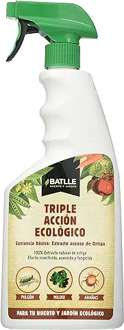 Semillas Batlle - Espray Triple Acción Ecológico, 400 ml, Contra Insectos.  