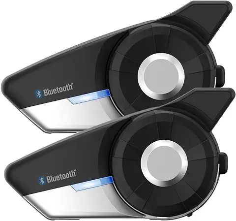 Sena 20S EVO Sistema de Comunicación Bluetooth Dual Pack, Paquete Doble  